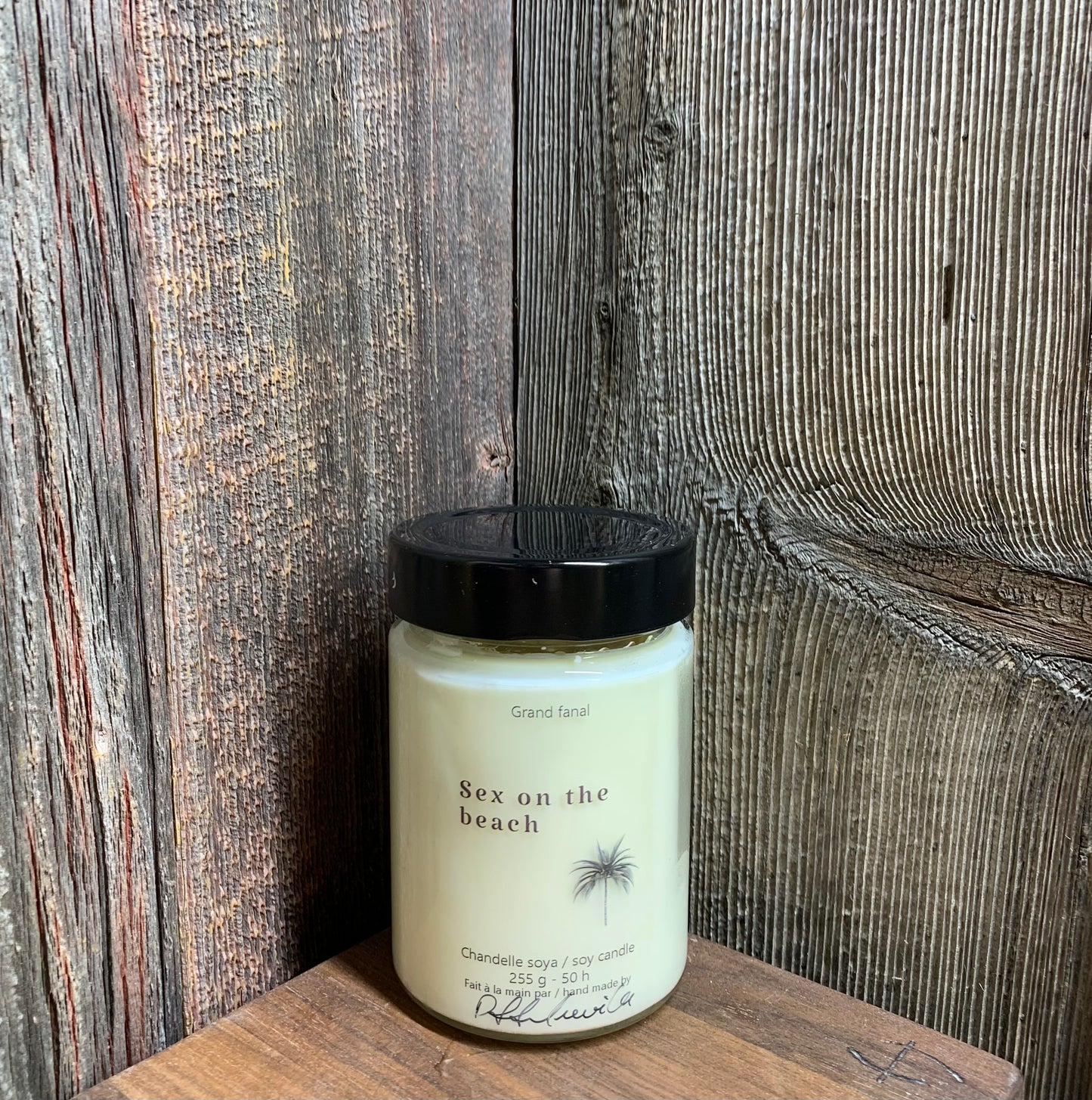Sex on the beach candle